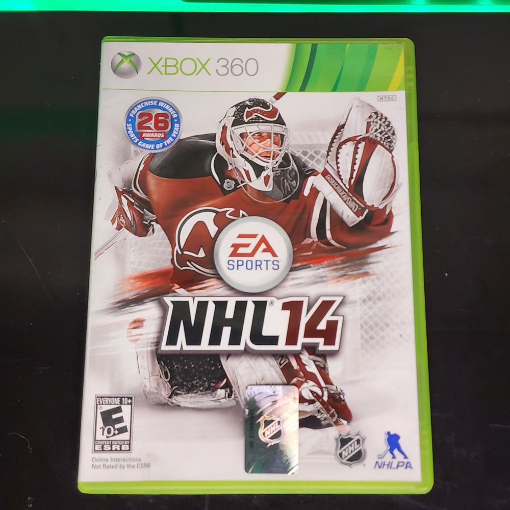 EA Sports NHL 14 Video Game Xbox 360 Standard Sports Hockey CIB Working
